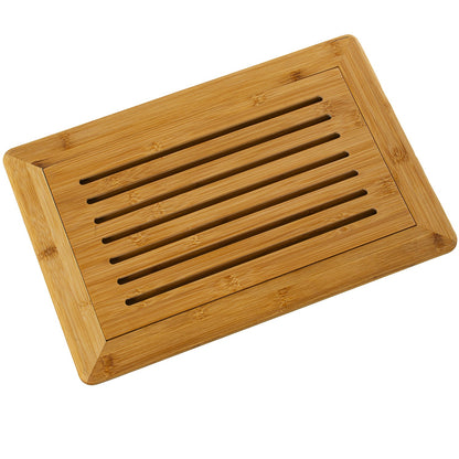 Tabla de cortar pan de madera 42x28x2 Martín