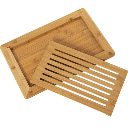 Wooden bread cutting board 42x28x2 Martín