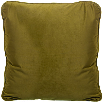 Printed velvet cushion and cover 60x60 cm Real