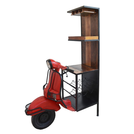 Mueble bar scooter 110x70x183 cm Danon