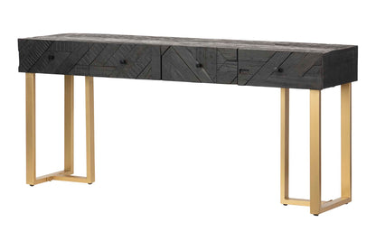 Consola madera metal 180x45x80 cm Kuwait