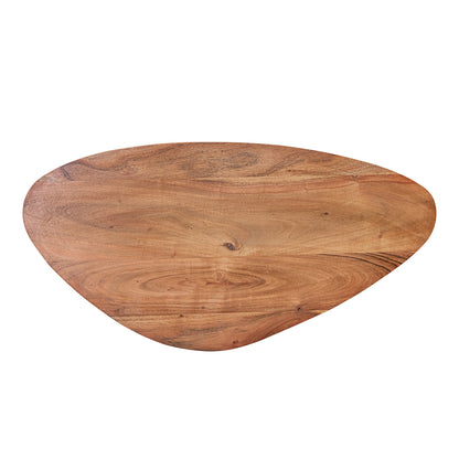 Mesa de centro madera de acacia 84,50x43x36 cm Curtis