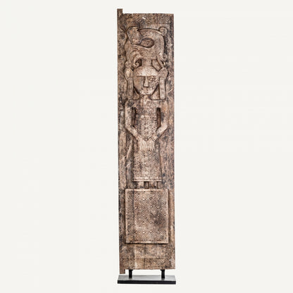 Escultura Pie Egipto 43x26x195cm