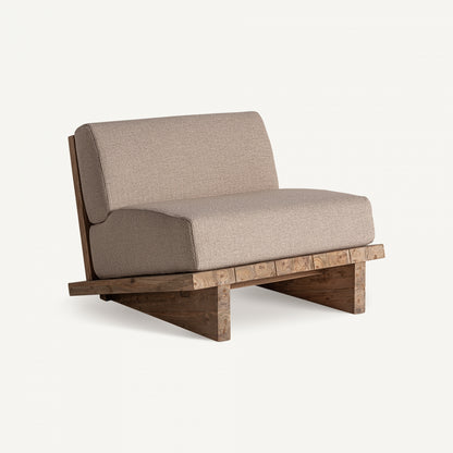 Sillón PURE 89x66x74 cm - Elegancia Sostenible para tu Espacio Exterior