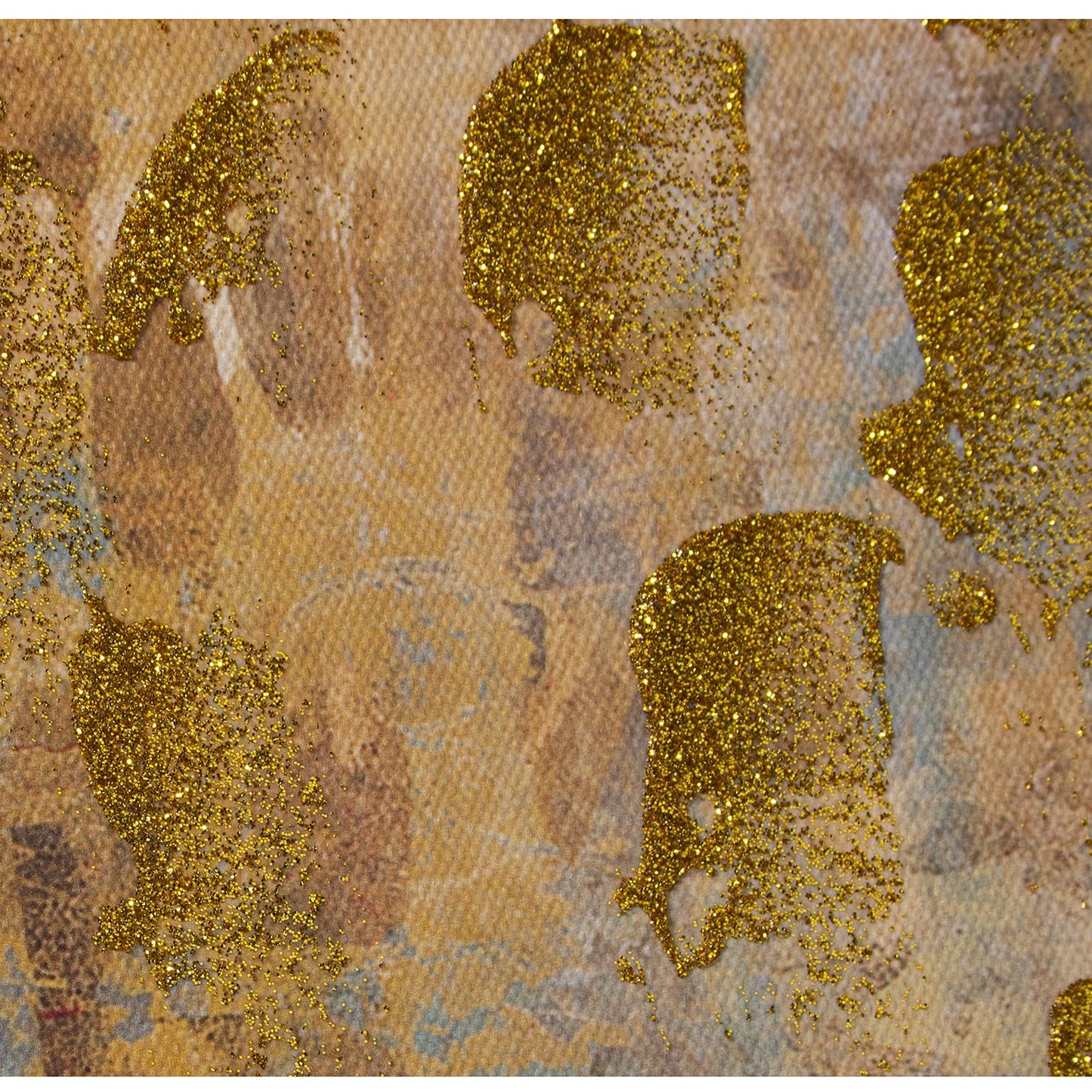 Golden Forest Painting Set 60x120 cm