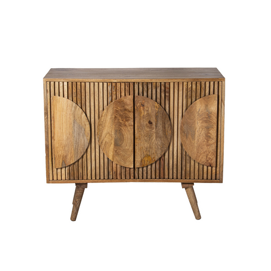 Mueble entrada de madera de mango 95x40x80cm Beauchamp