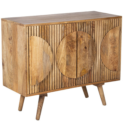 Mueble entrada de madera de mango 95x40x80cm Beauchamp