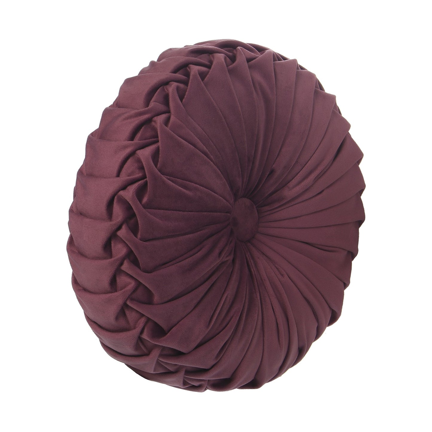 Maia round velvet cushion and cover 35x35