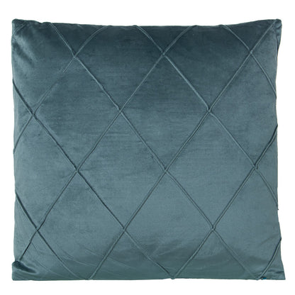 Maia diamond velvet cushion and cover 45x45