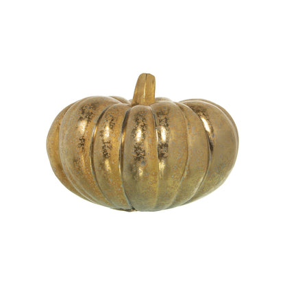 Figura Calabaza Cerámica Oro