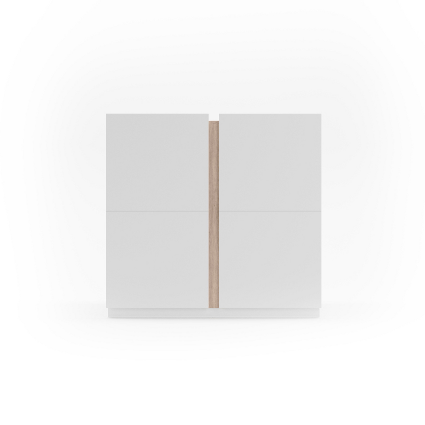 Zapatero de melamina 95x35x90 cm Blanco