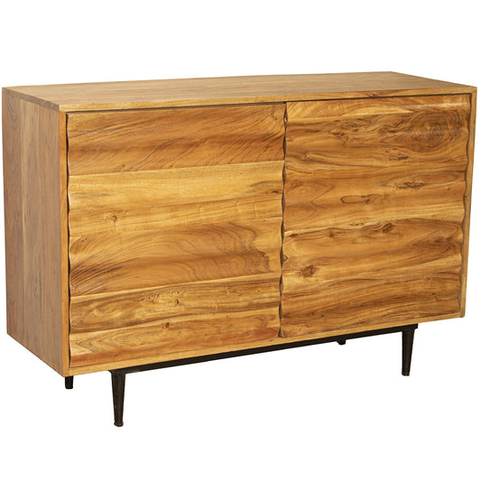 Mango wood entrance furniture 120x40x80 cm Samuel