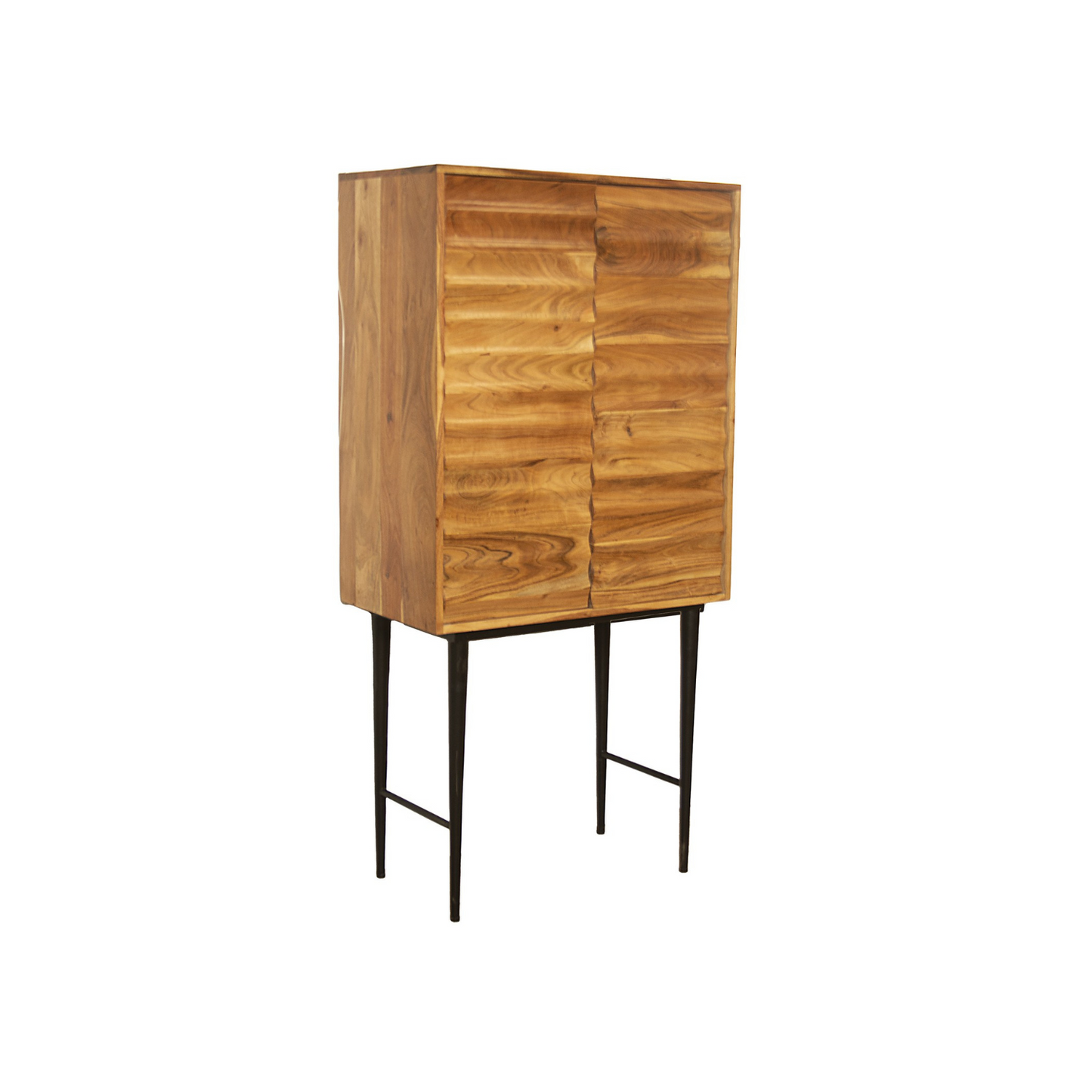 Mango wood wardrobe 75x40x150 cm Samuel