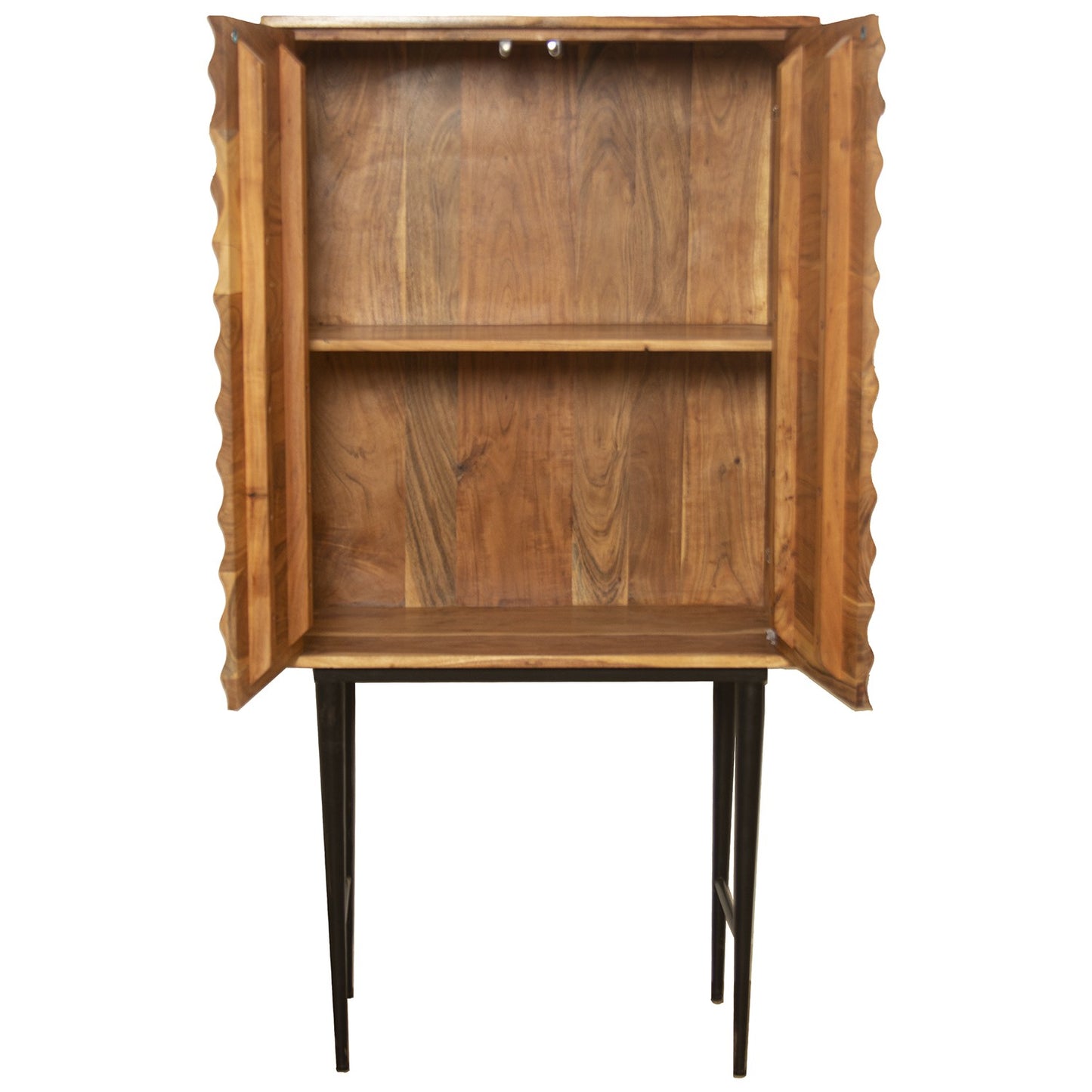 Mango wood wardrobe 75x40x150 cm Samuel