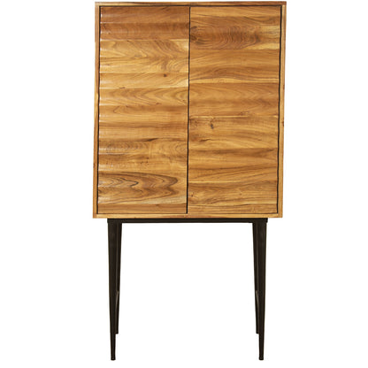 Mango wood wardrobe 75x40x150 cm Samuel