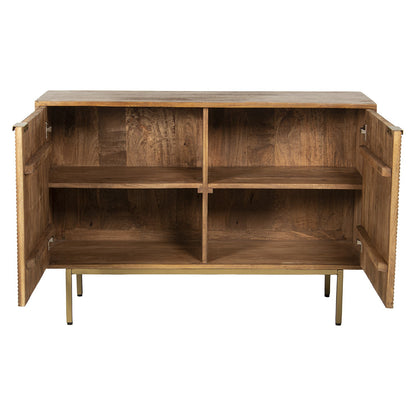 Mango wood entrance furniture 120x40x80 cm Santiago