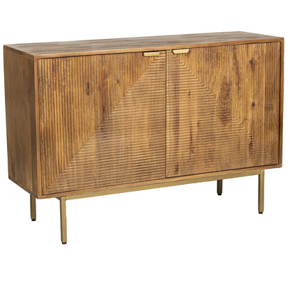 Mango wood entrance furniture 120x40x80 cm Santiago