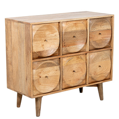 Mueble entrada de madera de mango 99x40x88cm Beauchamp