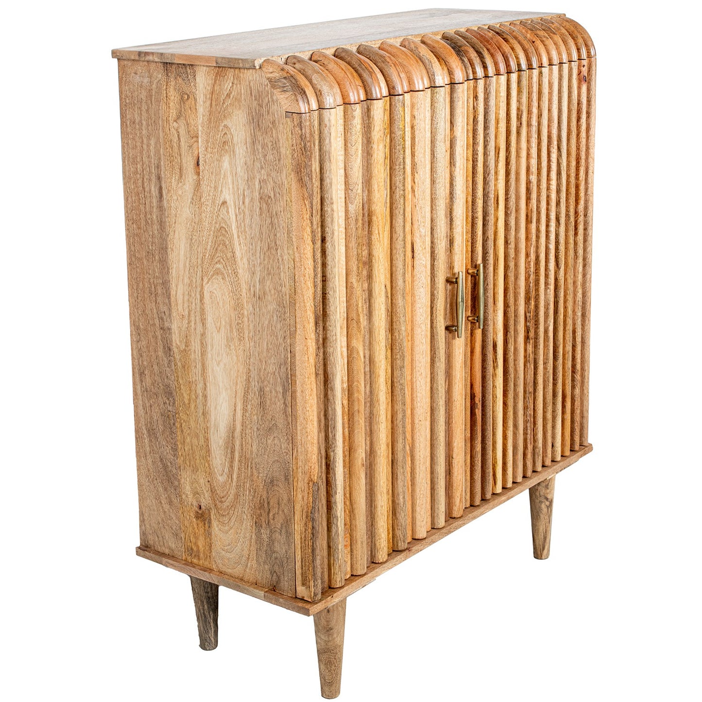 Mueble entrada madera mango 91x42x112cm Beauchamp