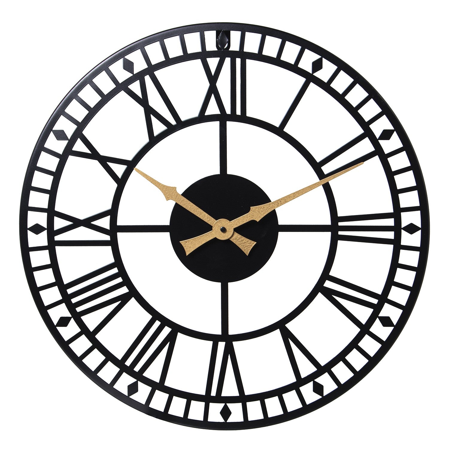 Reloj de pared de metal 45x2,5x45 cm Francis