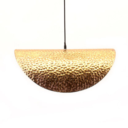 lámpara de techo, lámpara colgante, lámpara metal dorado, iluminación interior, decoración, estilo moderno