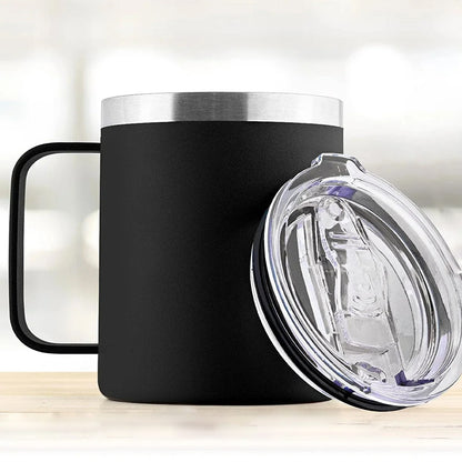 Stainless steel and acrylic coffee thermos mug 350 ml Spacer