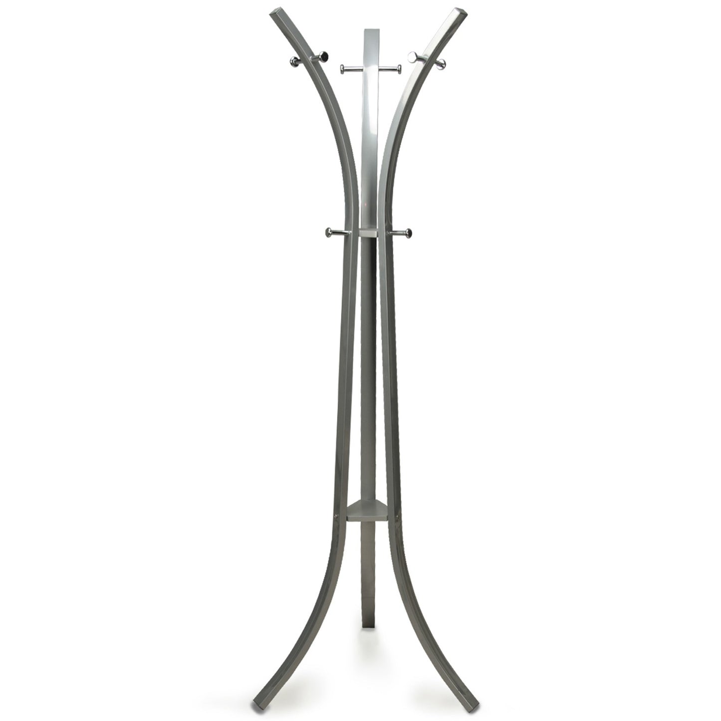 Metal standing coat rack 58x180cm Light Blue