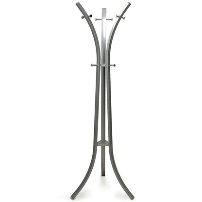 Metal standing coat rack 58x180cm Light Blue