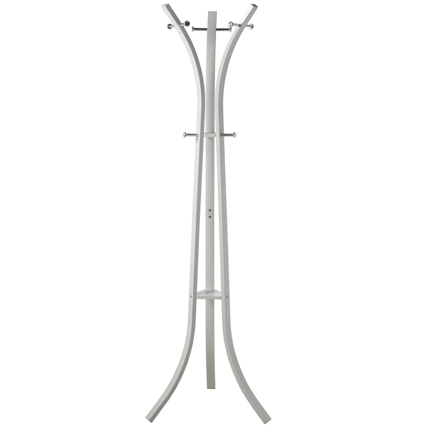 Metal standing coat rack 58x180cm Light Blue