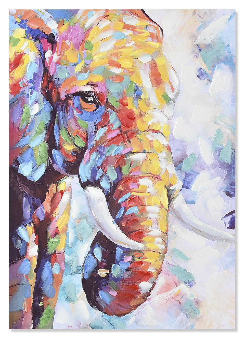 Cuadro de Elefante 70x100 cm