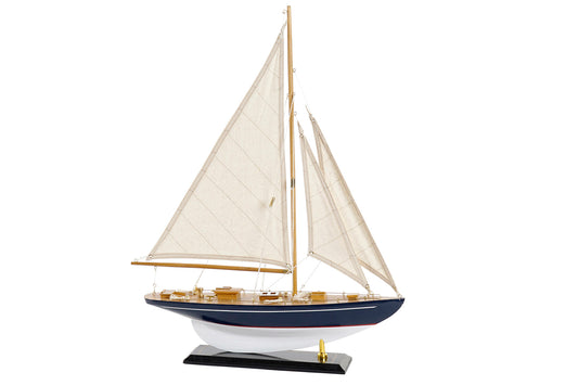 Barco de madera 42x9x62 cm Gaspar