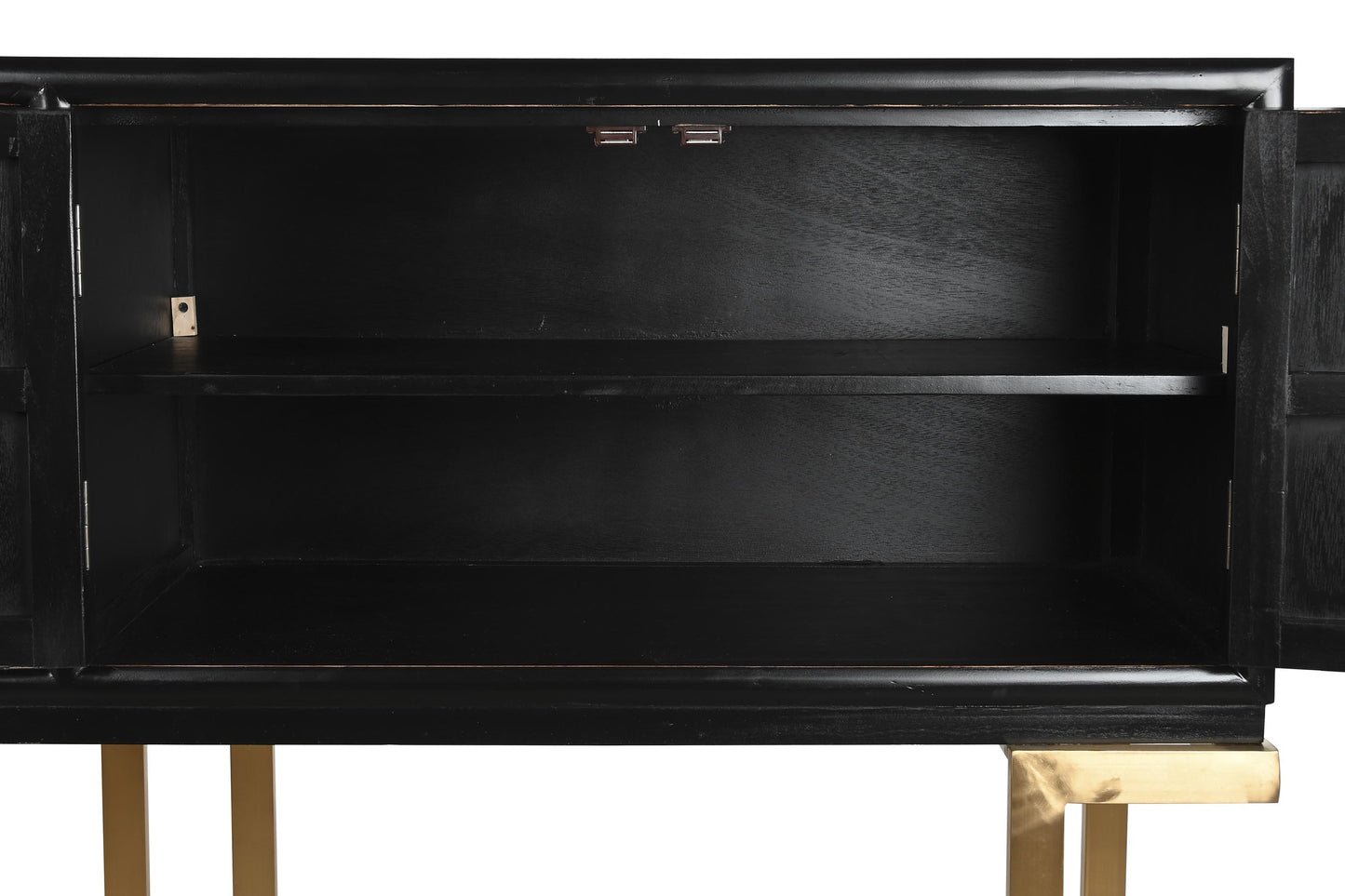 Buffet Álamo Metal 180x50x90 cm - Lacado Negro