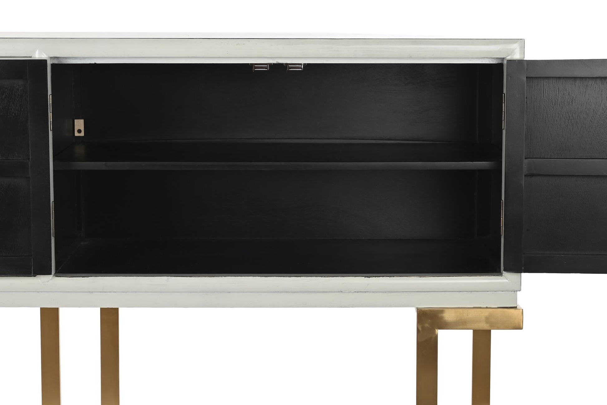 Buffet de madera de álamo y metal 178 cm Valeria