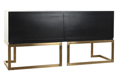 Buffet de madera de álamo y metal 178 cm Valeria