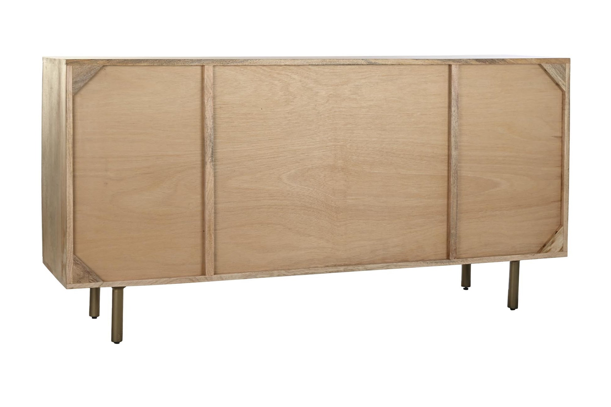 Buffet de madera de mango y ratán 150 cm Julián