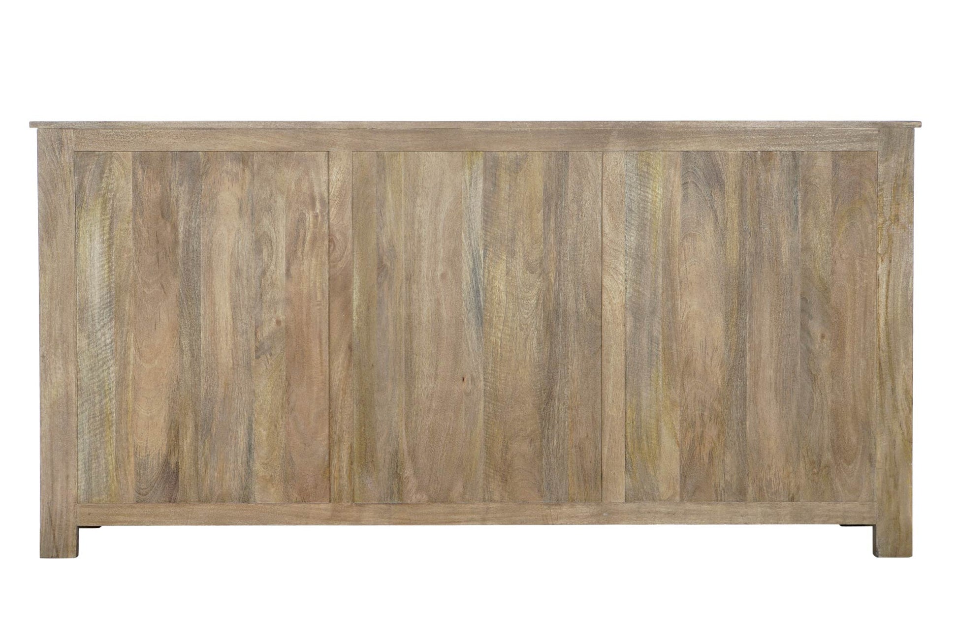 Buffet de madera de madera de mango y cristal 193 cm Vera