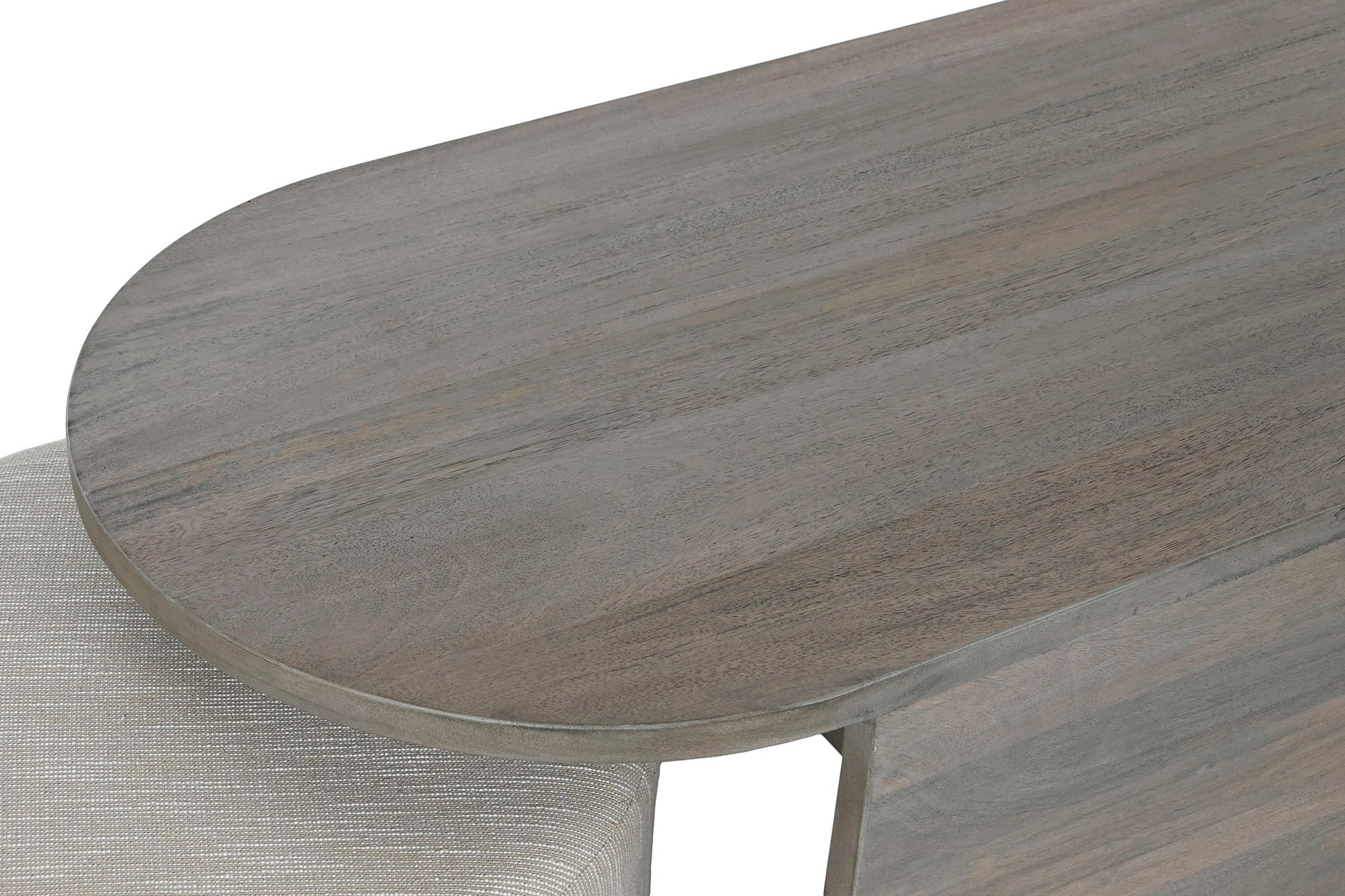 Mesa de centro de madera de mango 117 cm Pack 3 unidades Mariana