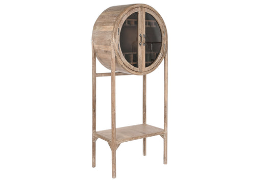 Mueble bar de madera reciclada teca 75 cm Bruno