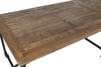 Mesa de comedor de madera y metal 300 cm Regina