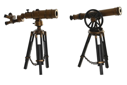 Set de 2 telescopios de metal 20,5 cm Gaspar