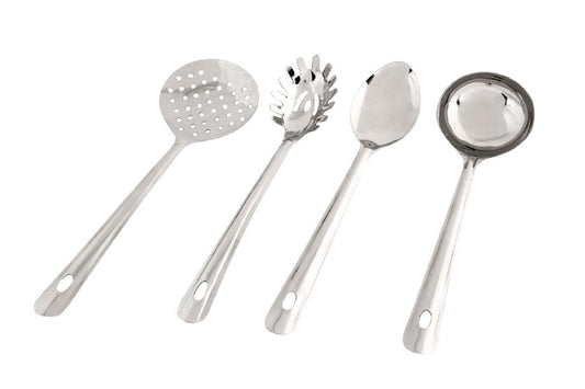 Set de 4 utensilios de cocina Inox 33 cm Matías