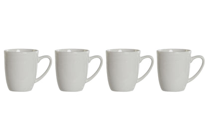 Set de 4 tazas de porcelana 330 ml Mug Francisco